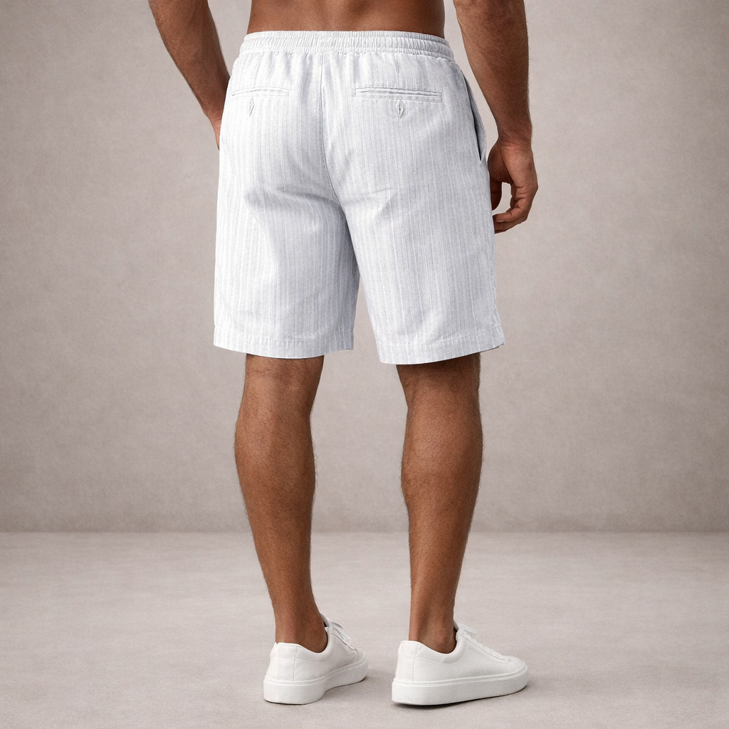 Men's linen shorts for warm-weather comfort