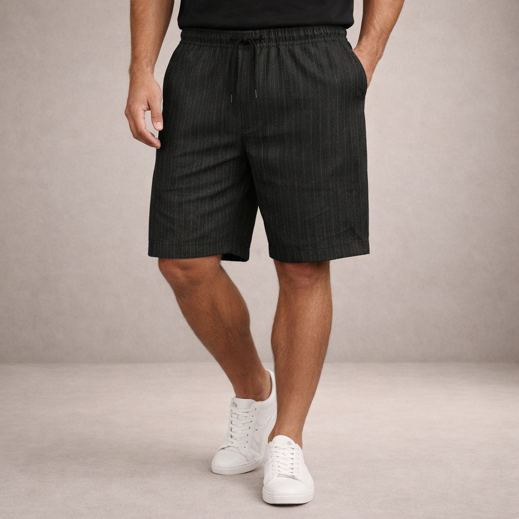 Linen shorts designed for travel and leisure