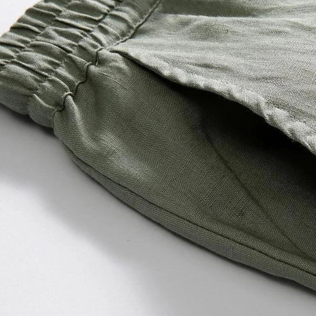 Relaxed fit trousers suitable for holidays and travel
