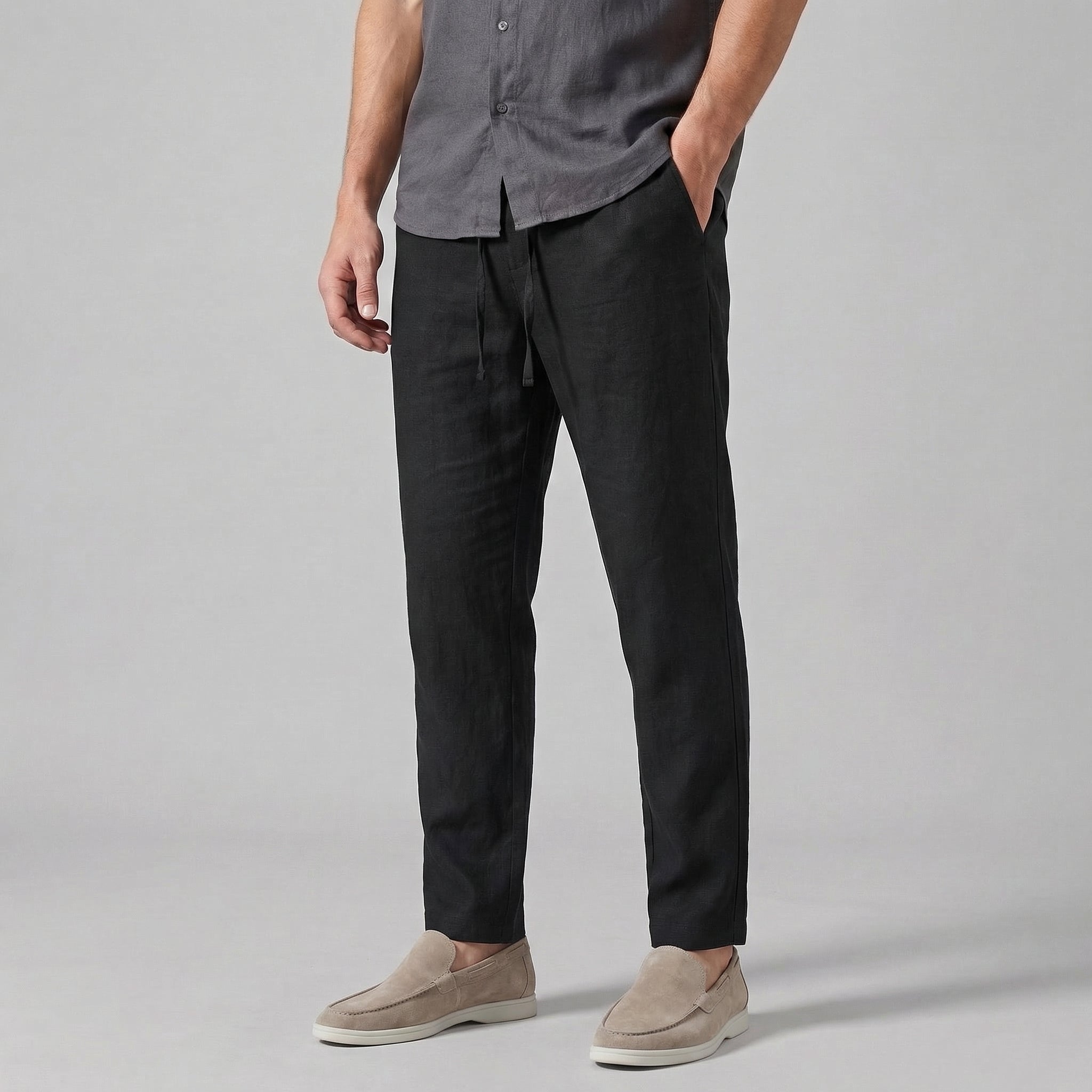 Comfortable wide leg trousers for daily use