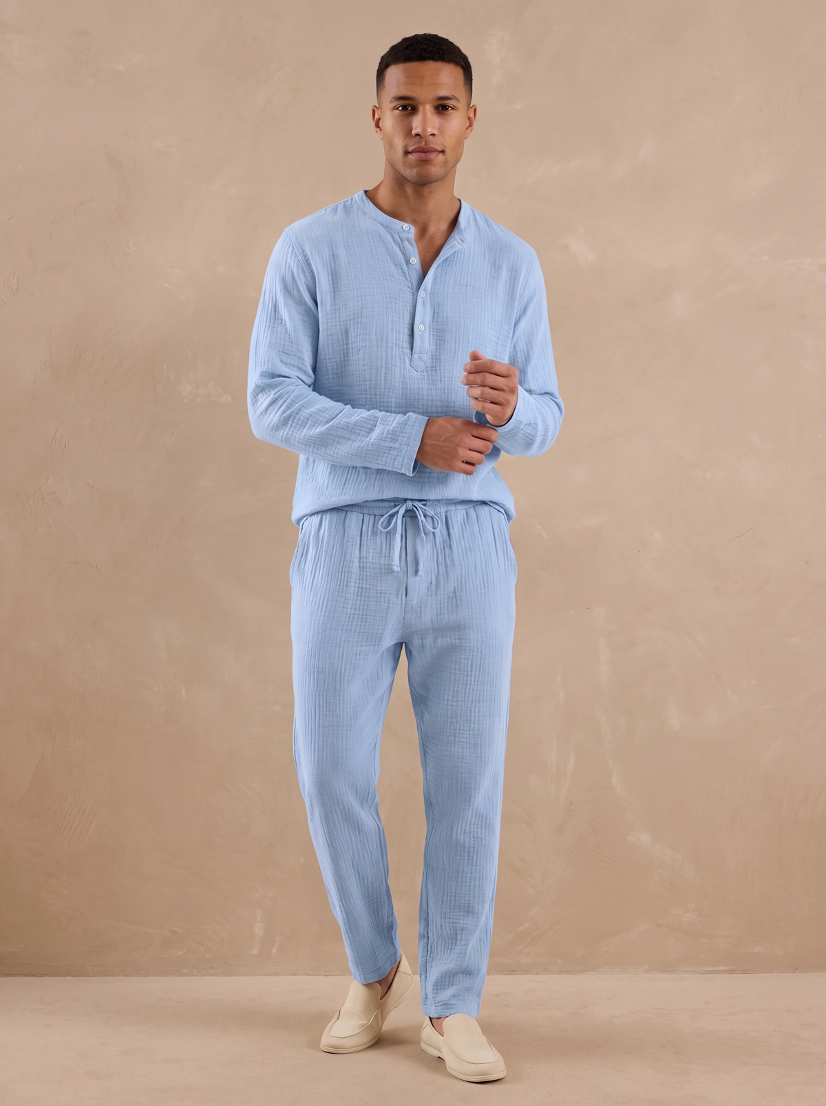 Cotton lounge set men