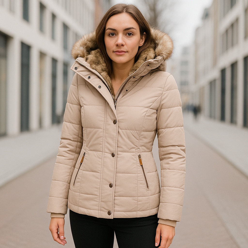 Padded Jacket Fitted Style Women - 1