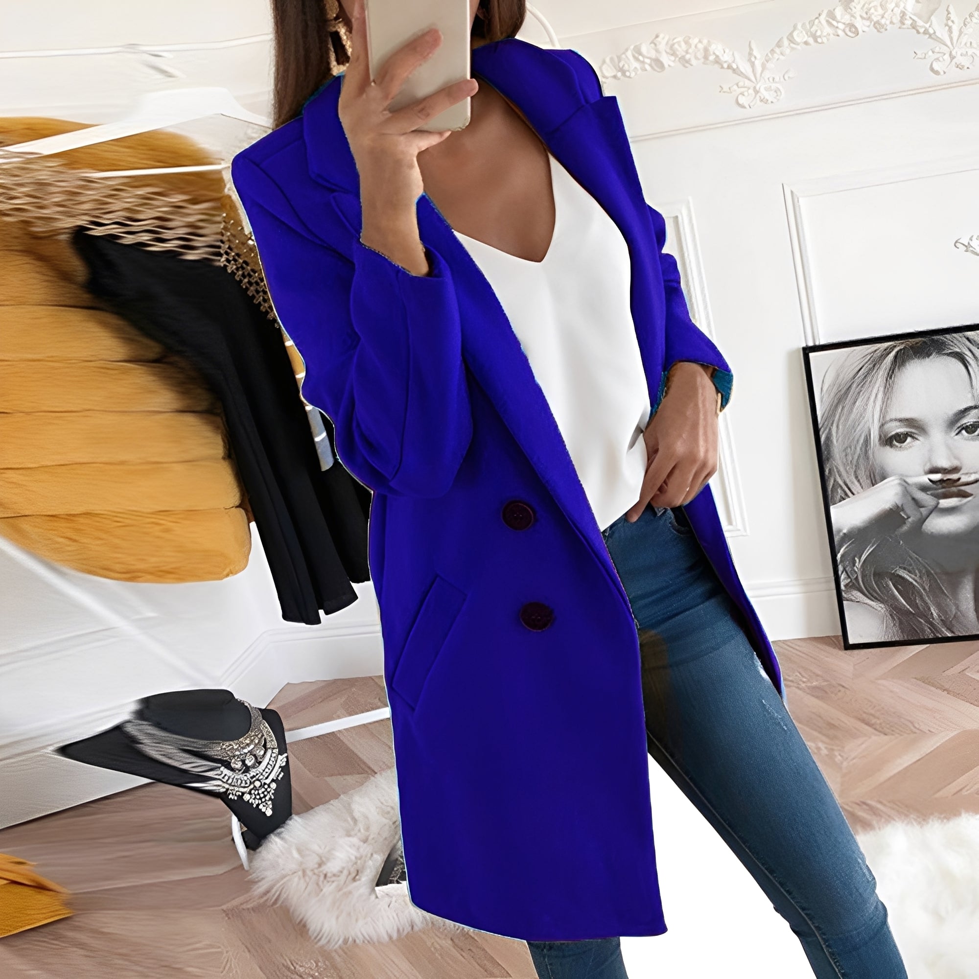 Manteau Long d’Hiver pour Femme
