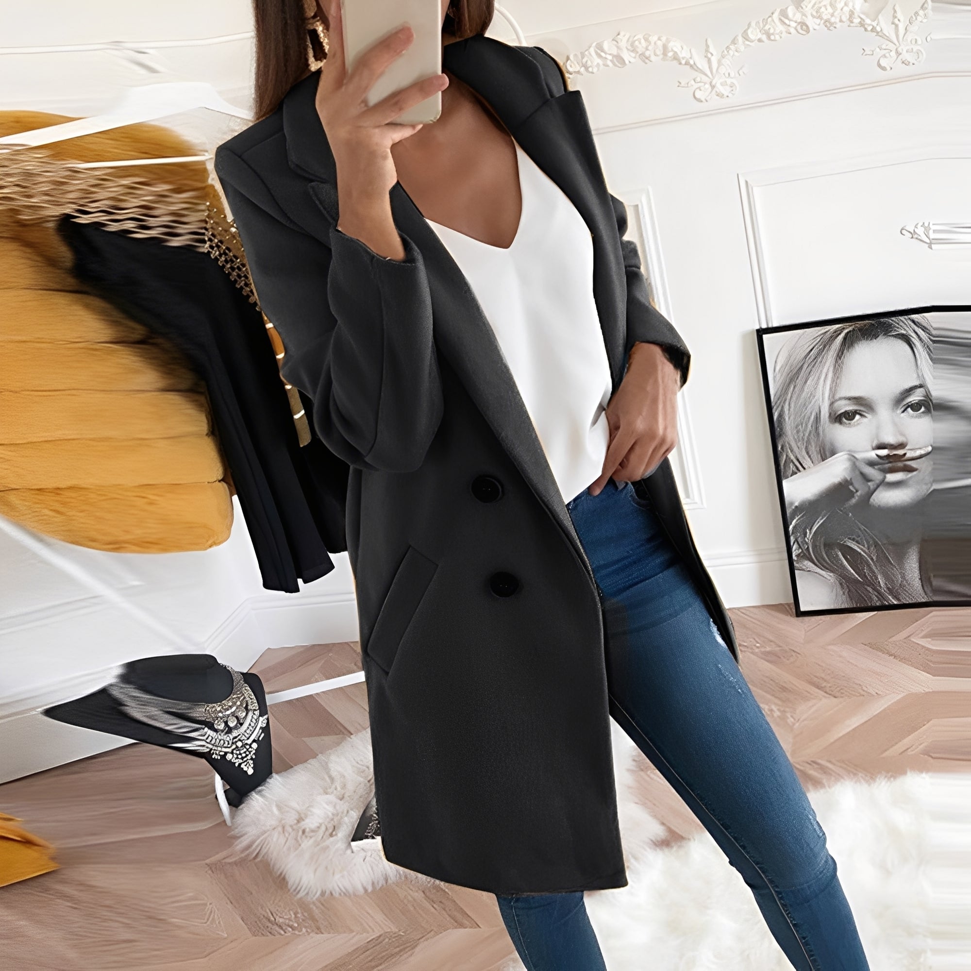 Manteau Long d’Hiver pour Femme