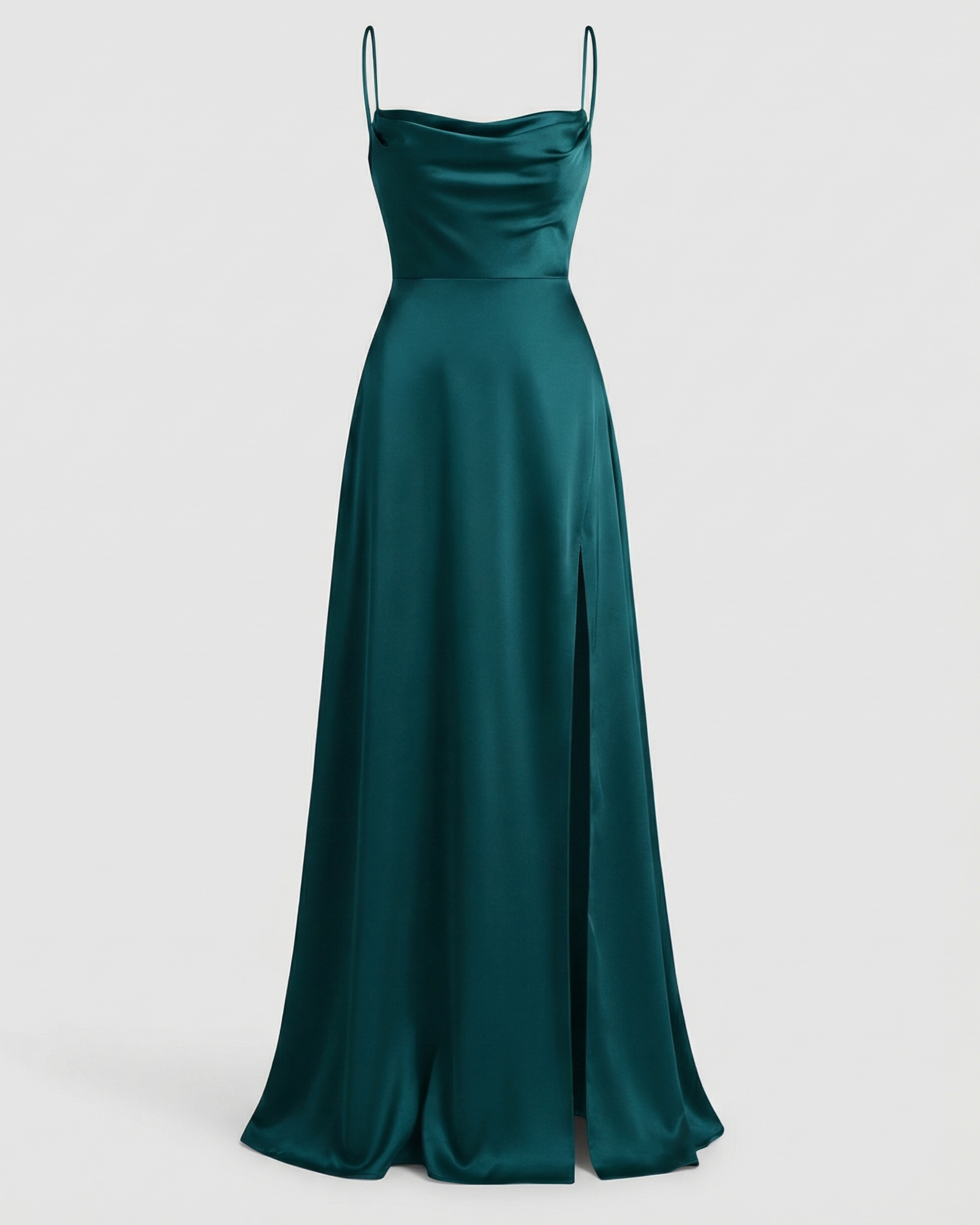 Flowing maxi dress for evening occasions