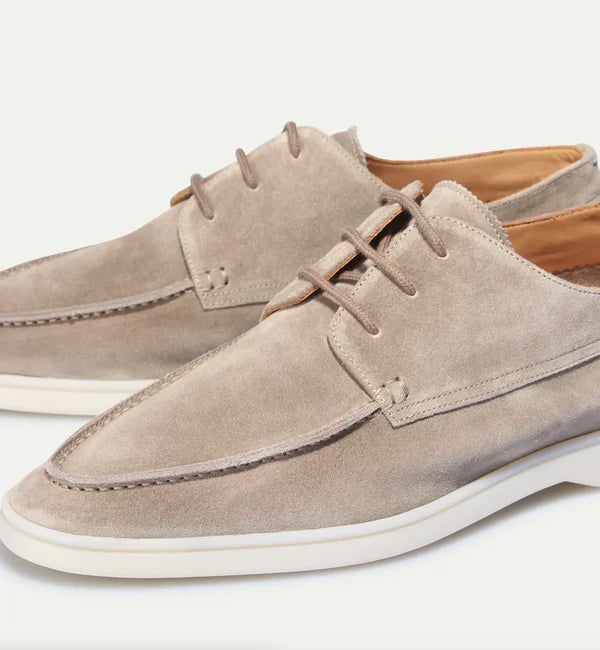 Chaussures à Lacets à Bout Mocassin Homme