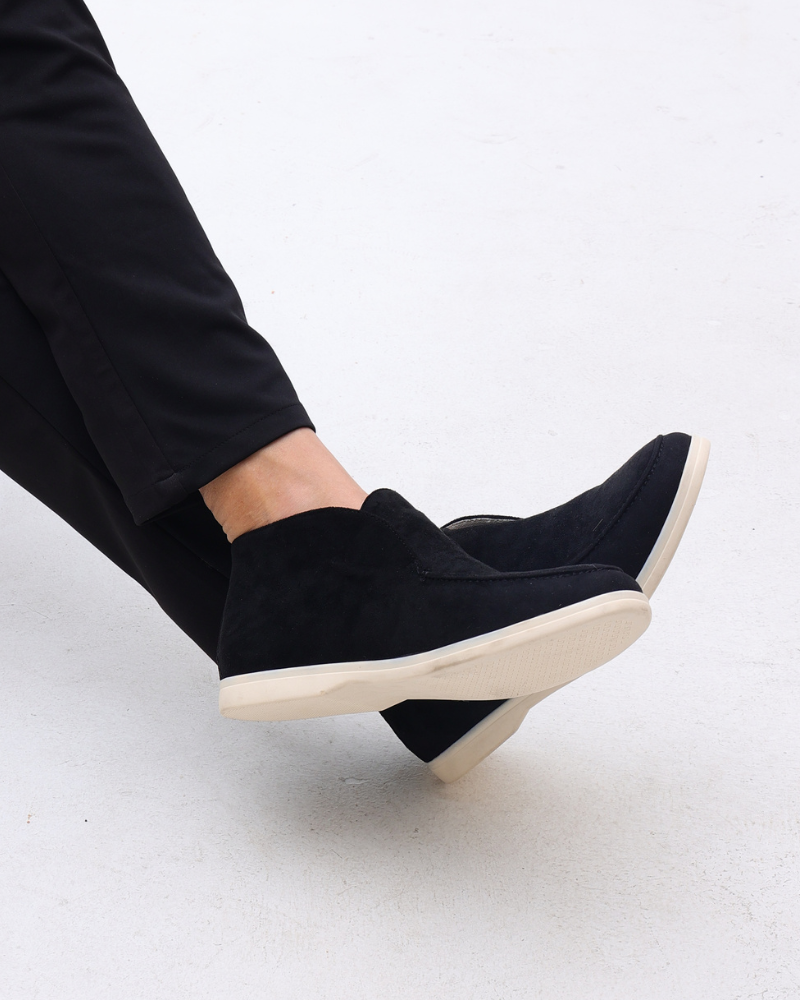 Chaussures en Daim Montantes à la Cheville Homme
