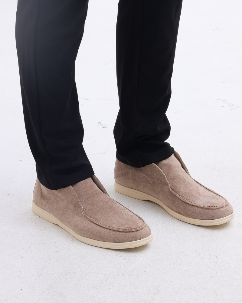 Chaussures en Daim Montantes à la Cheville Homme