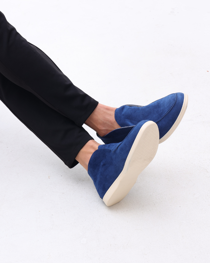 Chaussures en Daim Montantes à la Cheville Homme