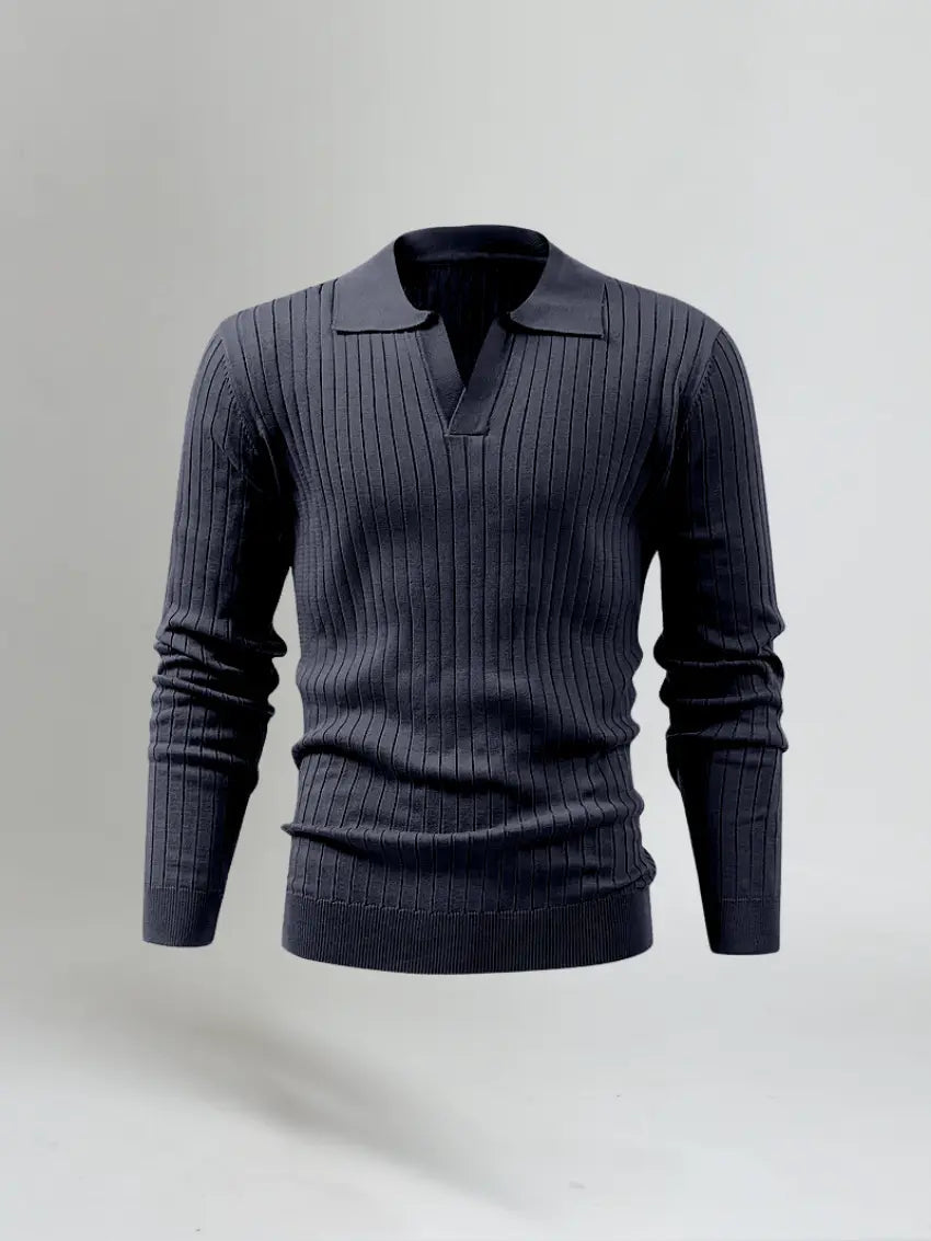 Men's Long Sleeve Polo Shirt