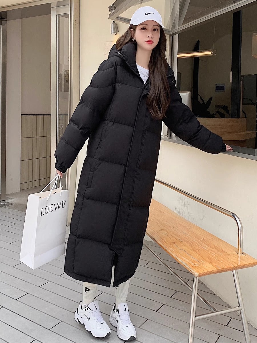 Manteau d’Hiver Long Léger et Rembourré pour Femme