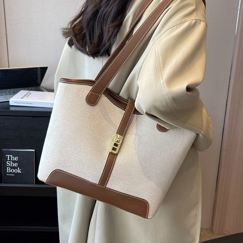 Toile Sac À Main Classique Femme