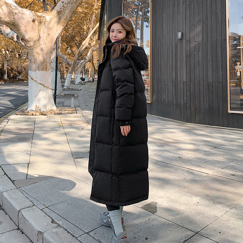 Manteau d’Hiver Long Léger et Rembourré pour Femme