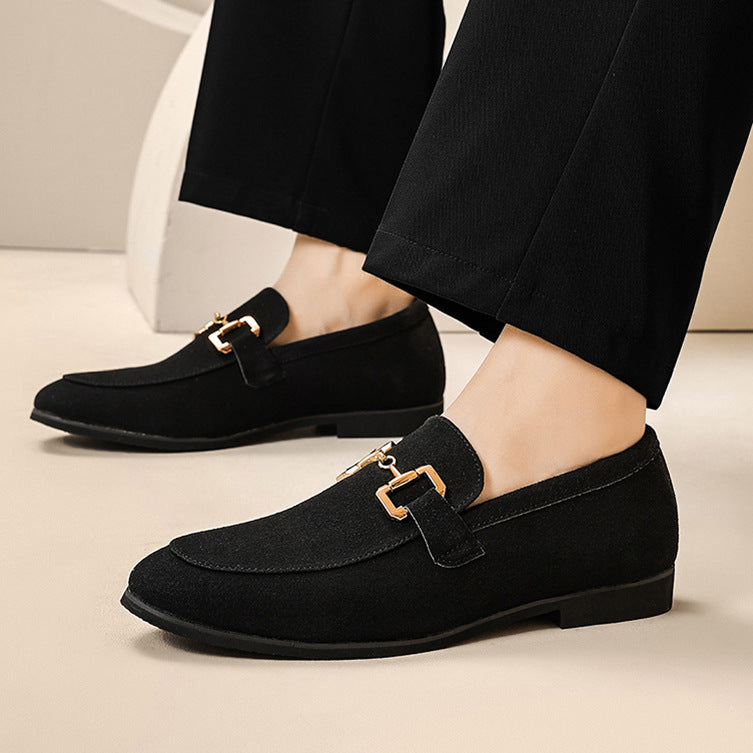 Mocassins avec Détail Boucle Homme