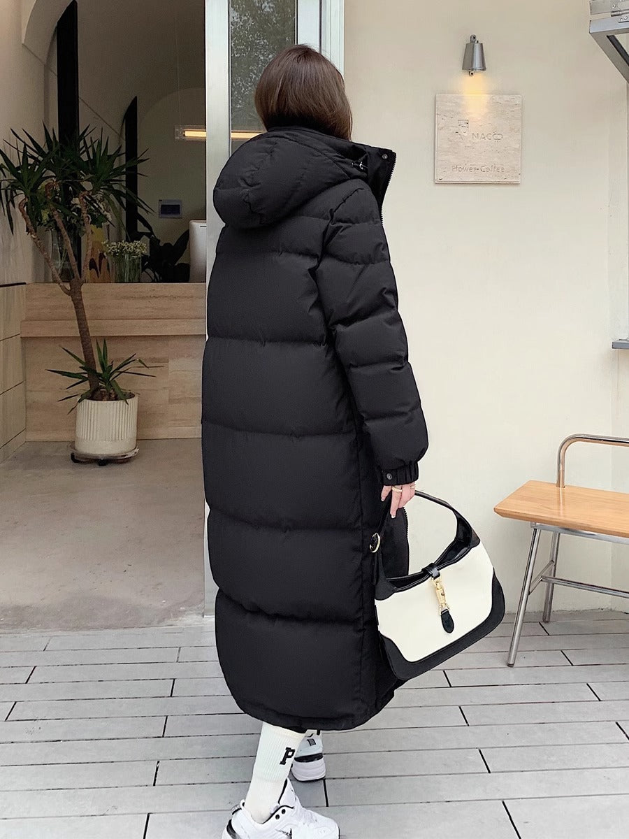 Manteau d’Hiver Long Léger et Rembourré pour Femme