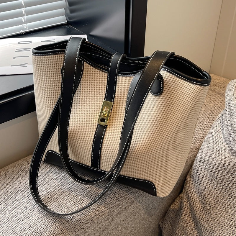 Toile Sac À Main Classique Femme