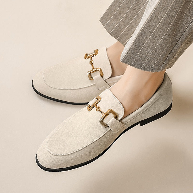 Mocassins avec Détail Boucle Homme