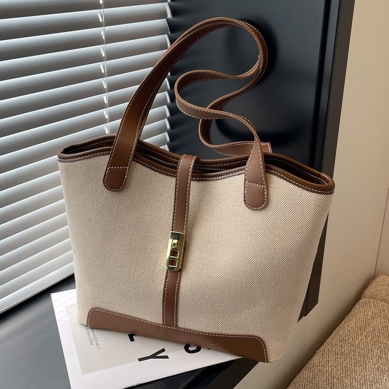 Toile Sac À Main Classique Femme
