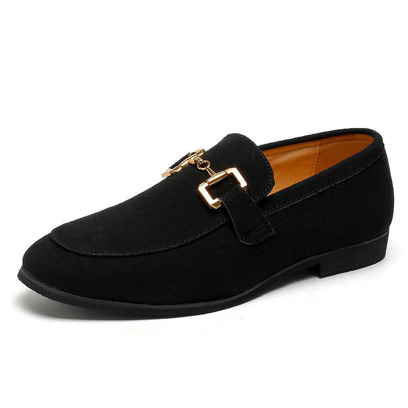 Mocassins avec Détail Boucle Homme