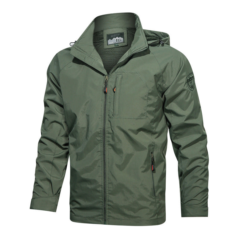 Veste Cargo Été Imperméable & Respirante Homme