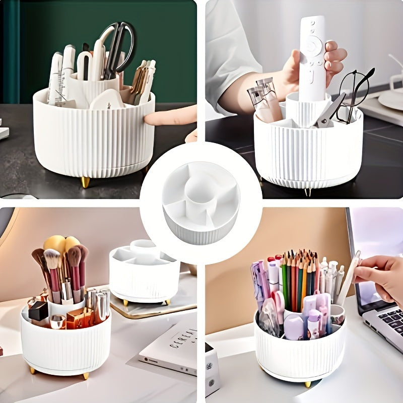 Organisateur Rotatif pour Pinceaux et Accessoires de Maquillage