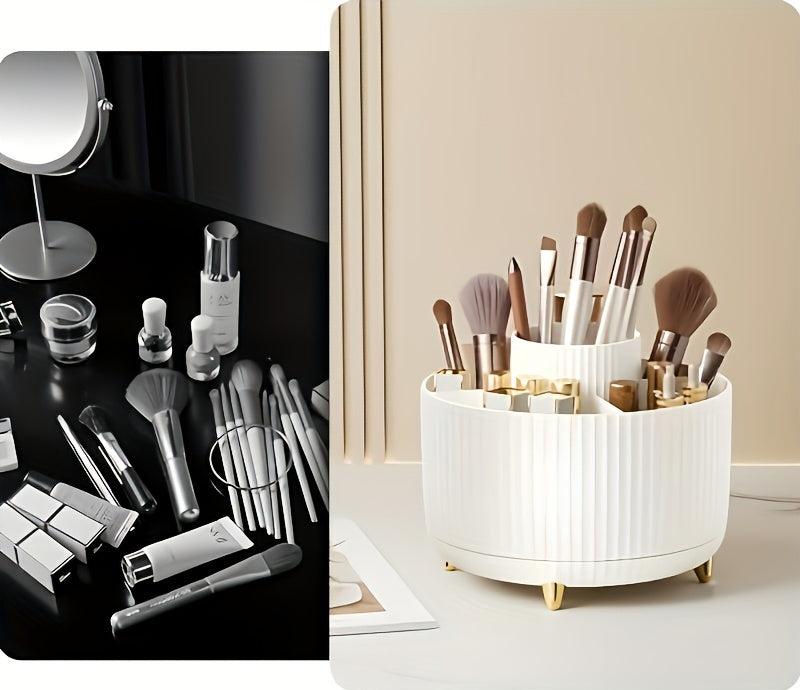 Organisateur Rotatif pour Pinceaux et Accessoires de Maquillage