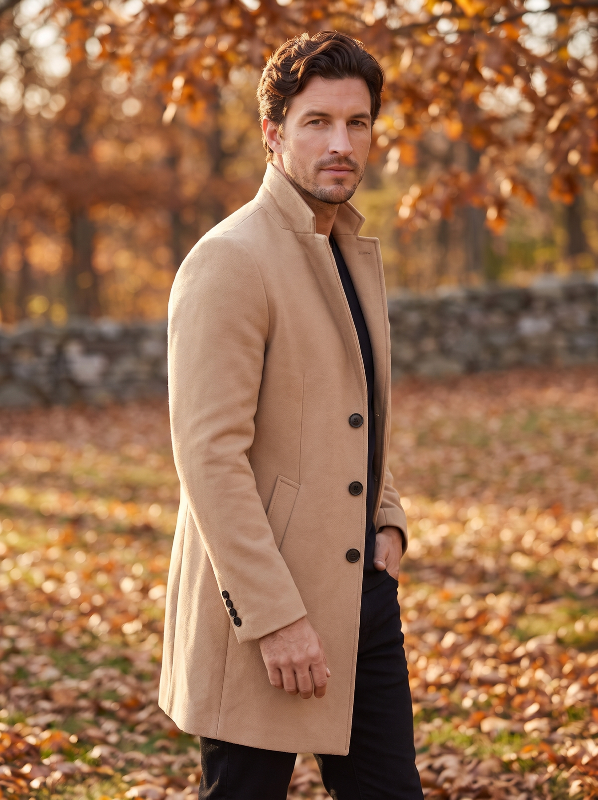 Men's smart casual blazer for fall