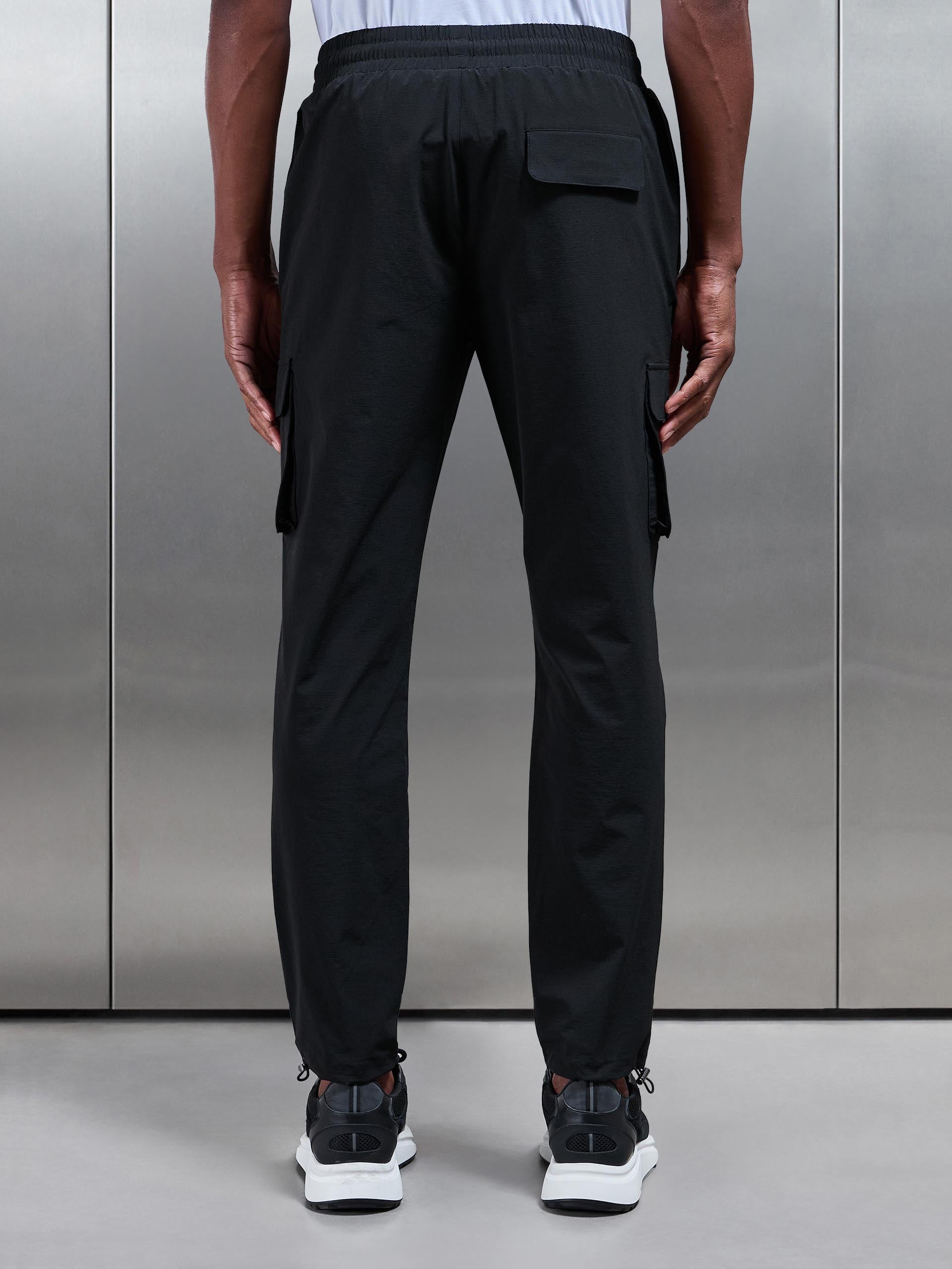 Pantalon Cargo Noir Homme