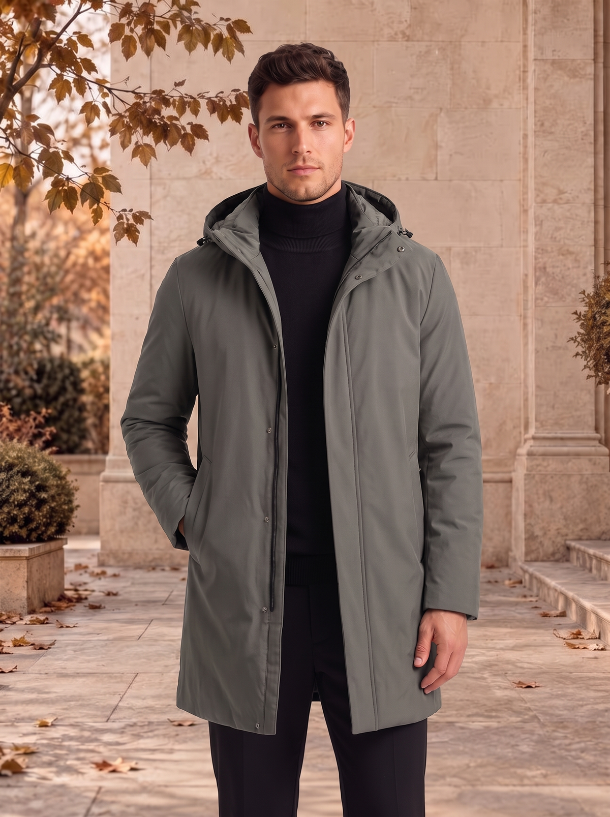 Softshell Parka Insulated Men