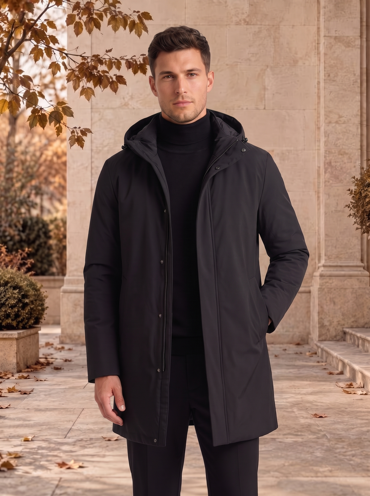Softshell Parka Insulated Men