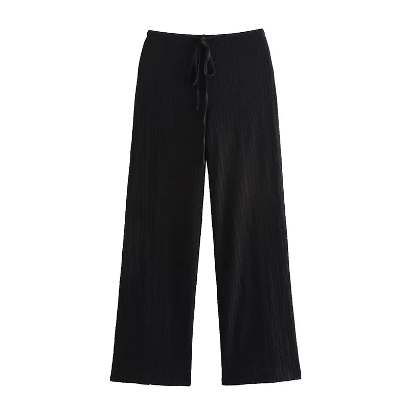 Ladies two-piece set for seasonal wear