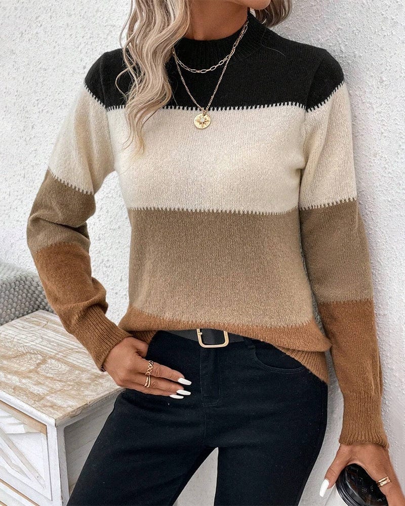 Pull En Laine Chic Confortable Femme