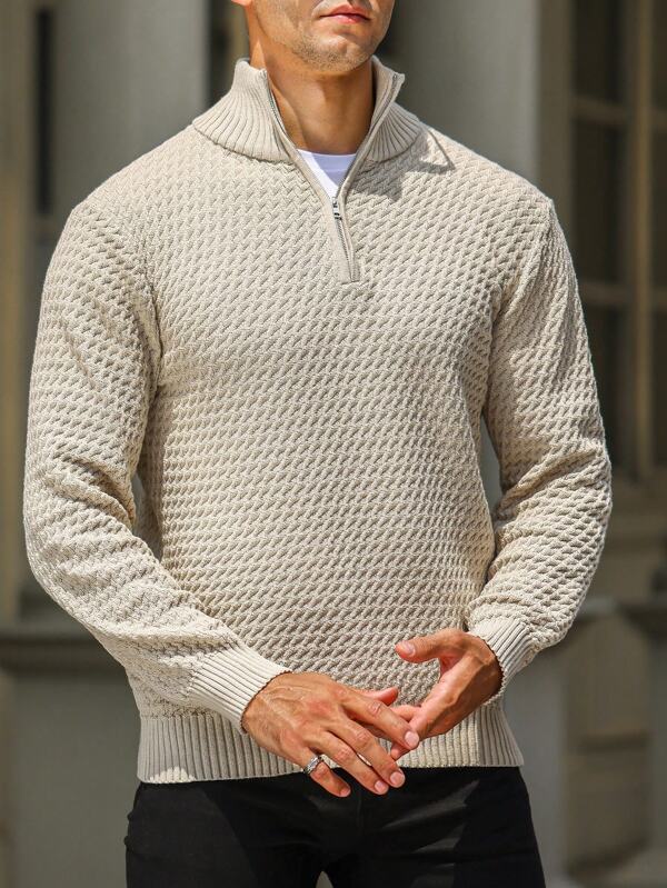 Pull Tricoté Pour Homme