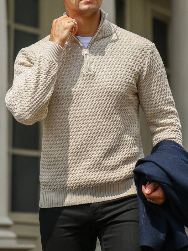 Pull Tricoté Pour Homme