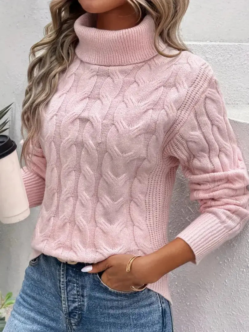 Pull Tricoté Détendu Femme