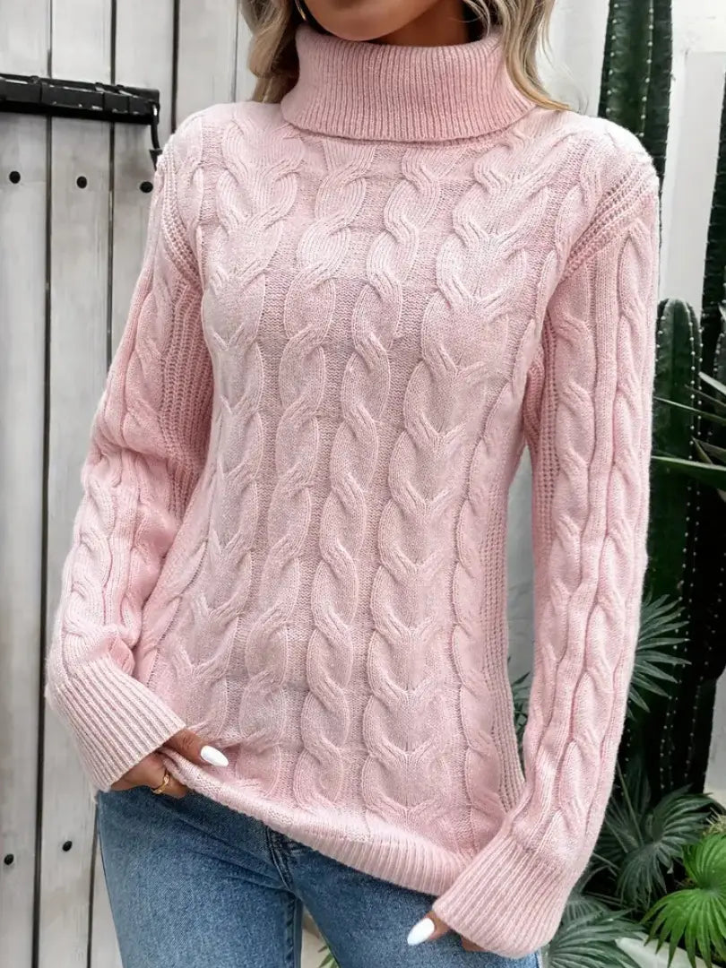 Pull Tricoté Détendu Femme