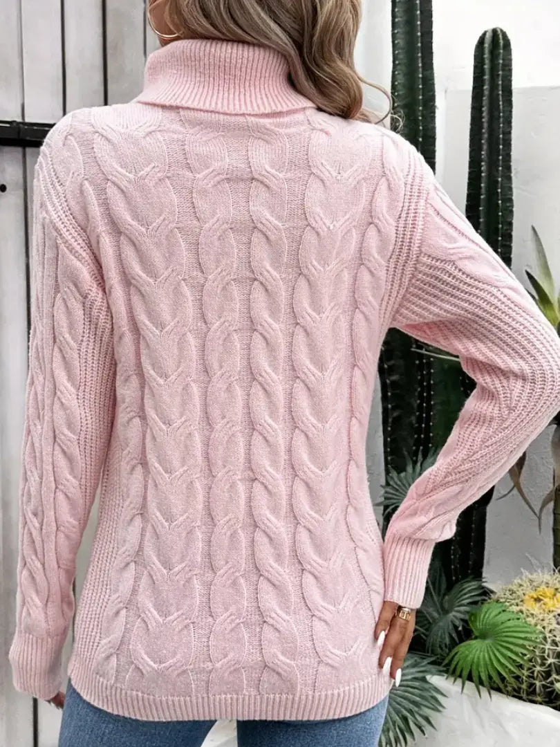 Pull Tricoté Détendu Femme