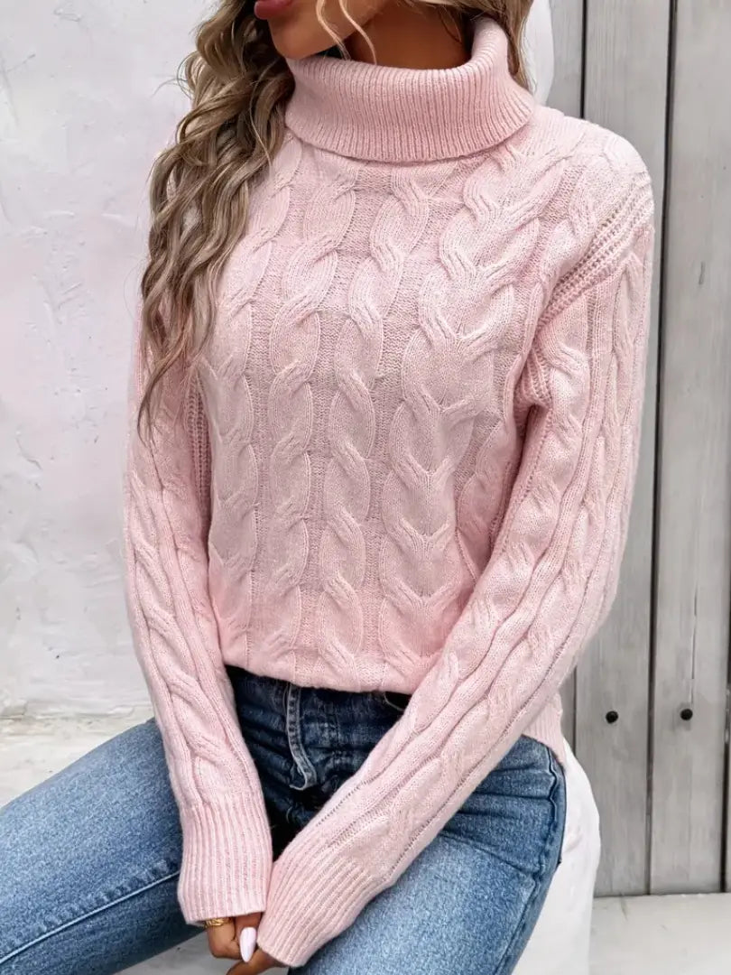 Pull Tricoté Détendu Femme