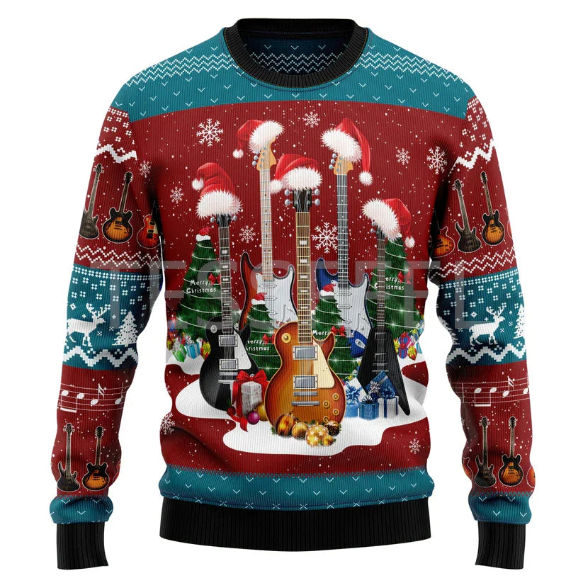 Pull Graphique de Noël Homme