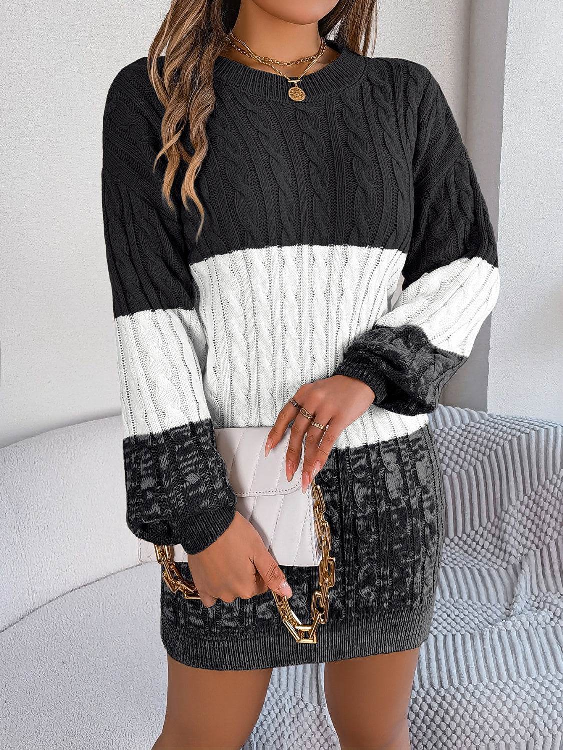 Robe-Pull Pour Femme