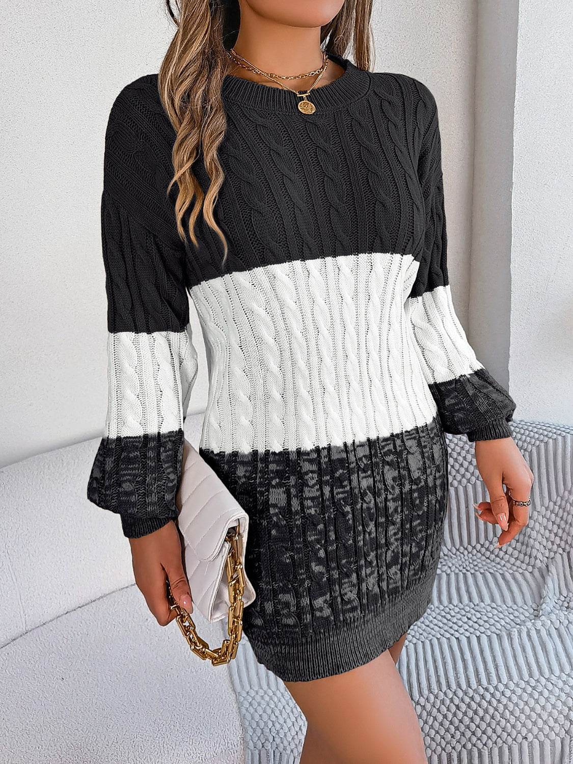 Robe-Pull Pour Femme