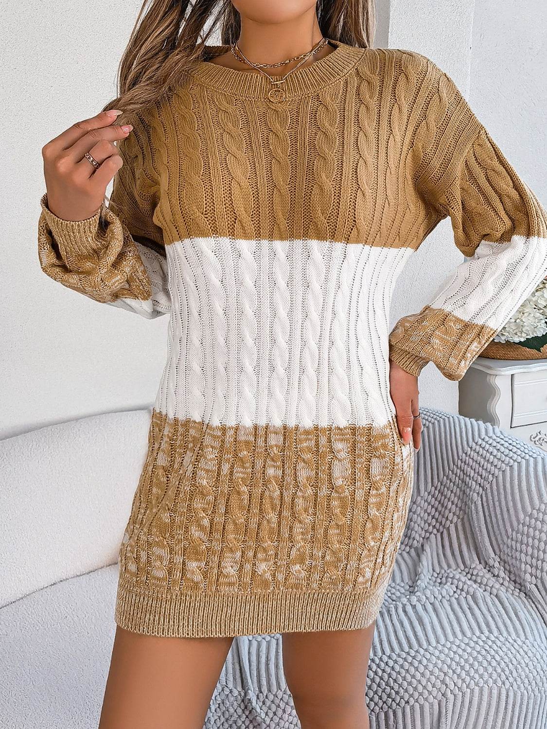 Robe-Pull Pour Femme