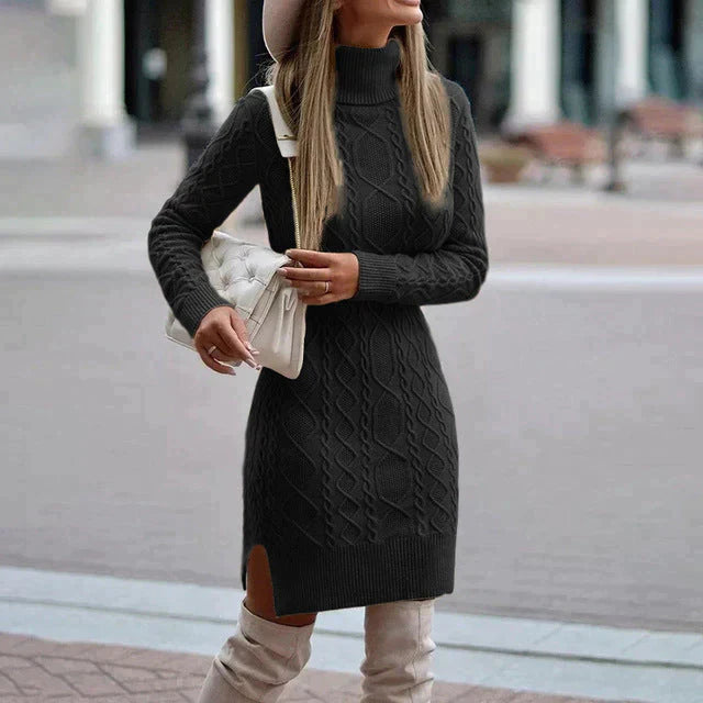Robe-Pull Coupe Slim Femme