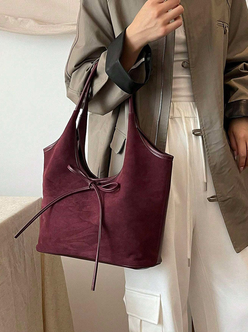 Sac à Main en Suède avec Bandoulière Femme
