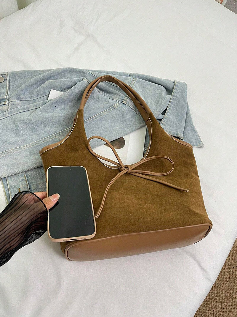 Sac à Main en Suède avec Bandoulière Femme