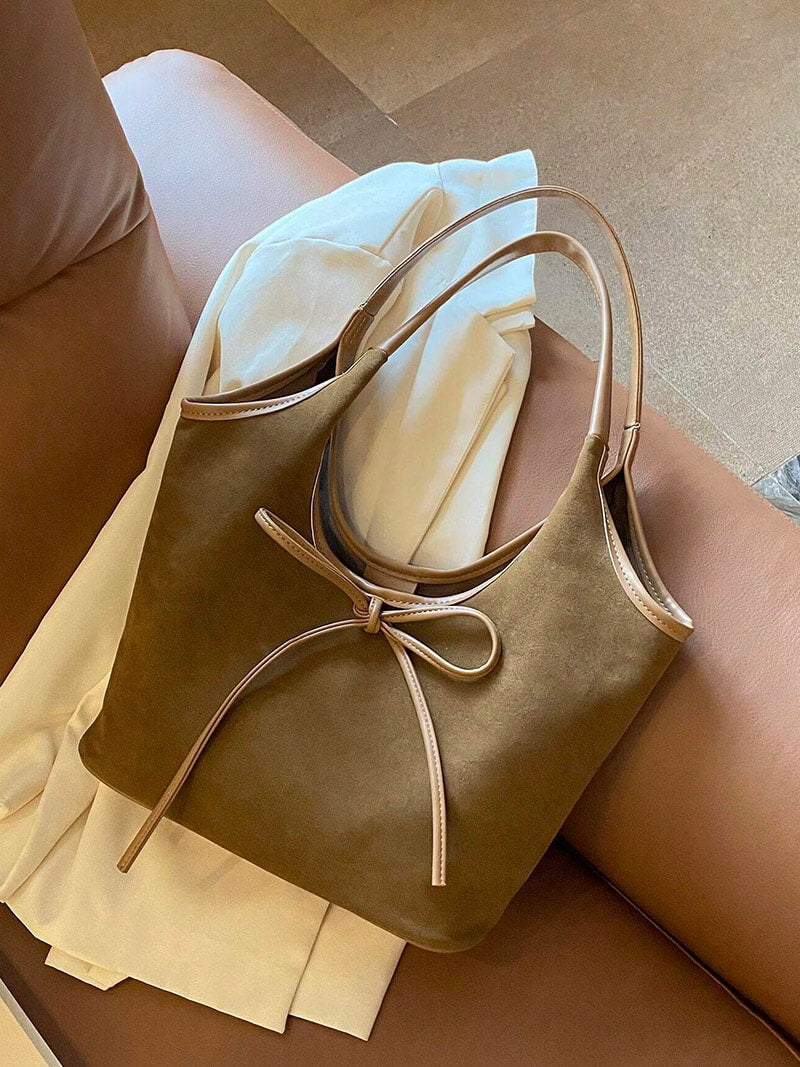 Sac à Main en Suède avec Bandoulière Femme