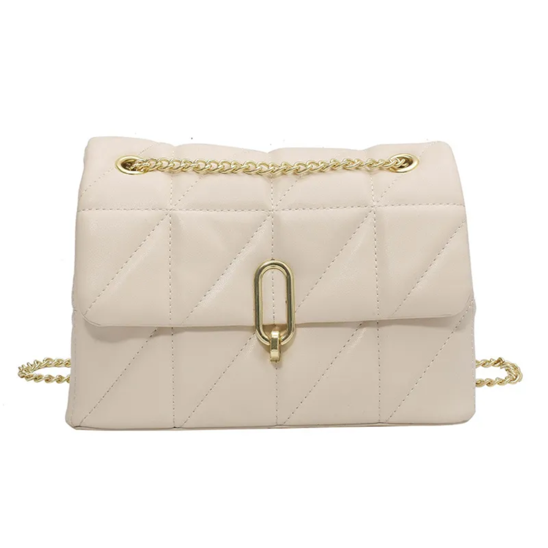 Sac Bandoulière Matelassé à Chaîne Femme