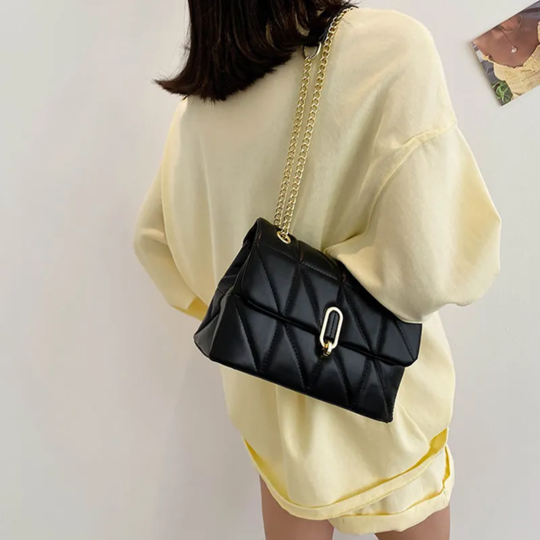 Sac Bandoulière Matelassé à Chaîne Femme