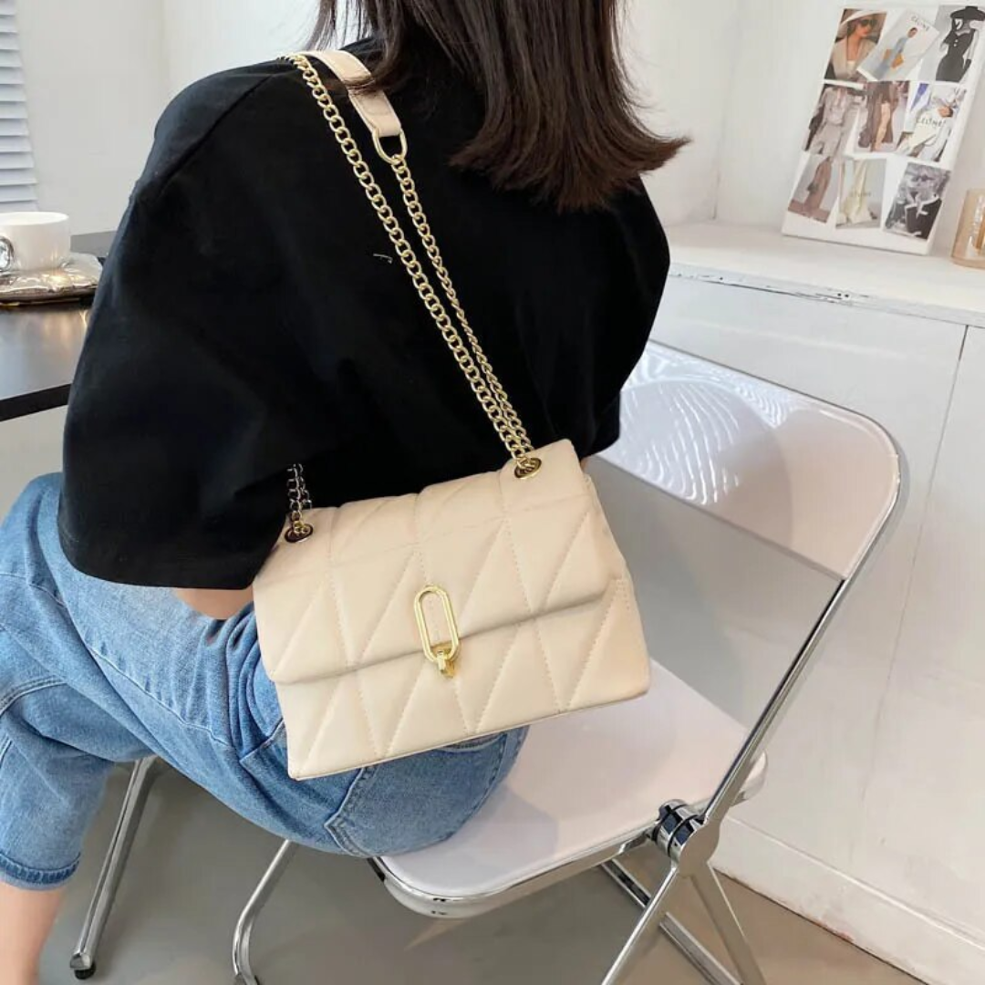 Sac Bandoulière Matelassé à Chaîne Femme