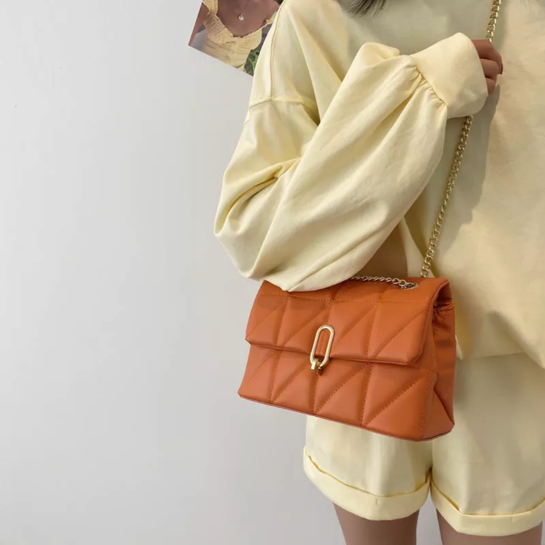 Sac Bandoulière Matelassé à Chaîne Femme